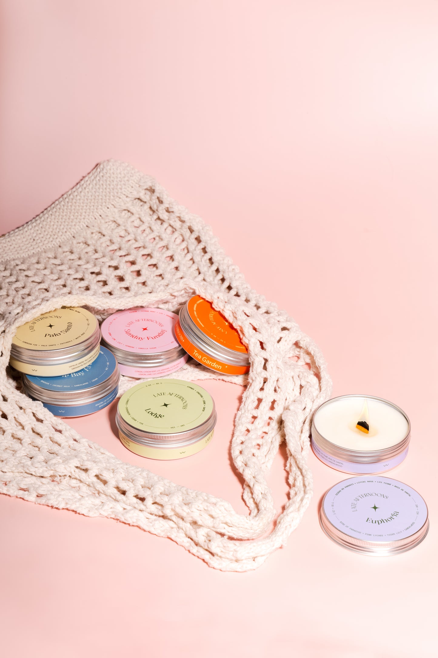 Bougie Sunday Funday | Vanille, citron, lime et lys