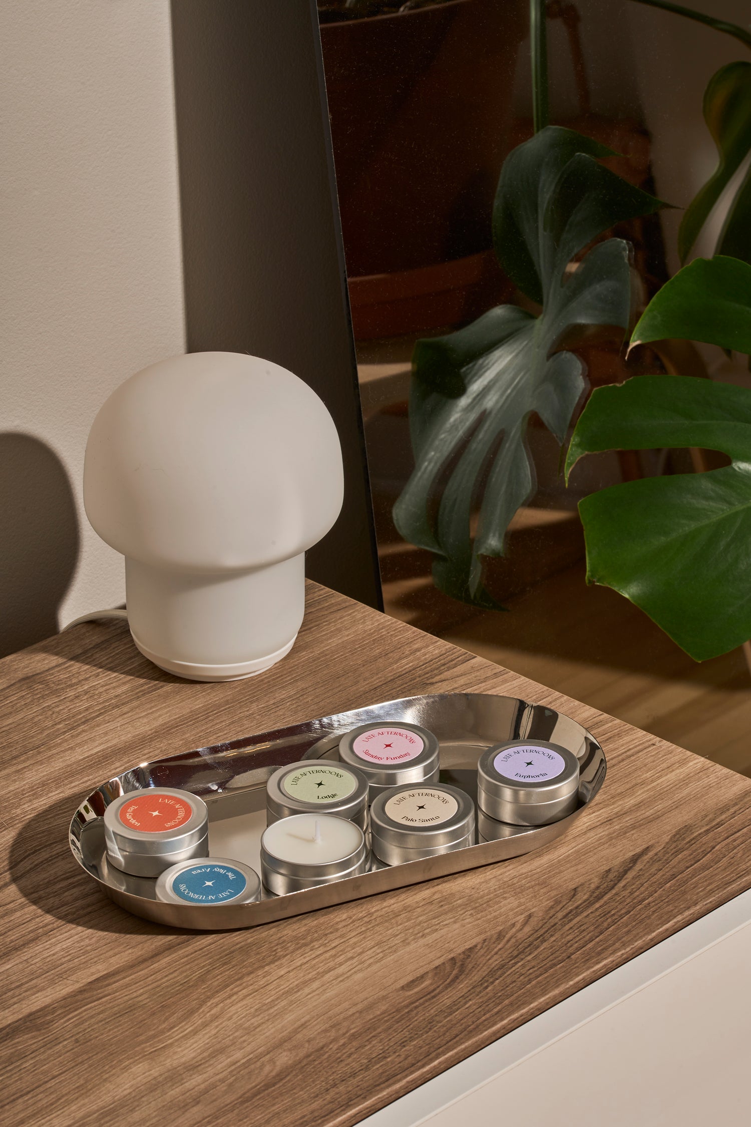 Mini Crush discovery kit — six mini coconut soy candles by Late Afternoons