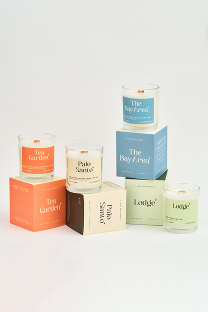 Essentials set — four best-selling coconut soy candles, 5 oz — Late Afternoons