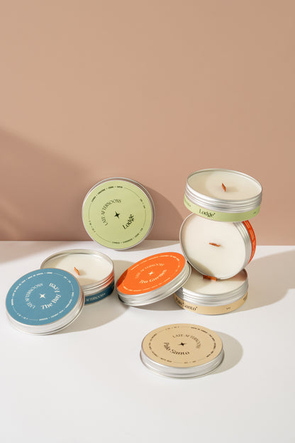 Essentials set — four best-selling coconut soy candles, 3 oz — Late Afternoons