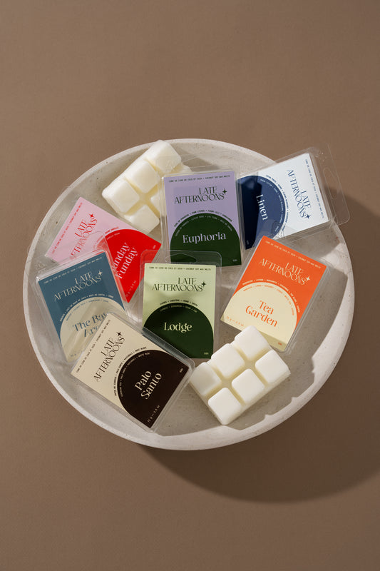 Cubes de cire Euphoria | Oiseau de paradis, litchi rose et lys tigré 