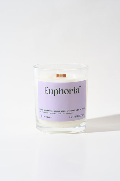 Euphoria Candle | Bird of Paradise, Pink Lychee & Tiger Lily 