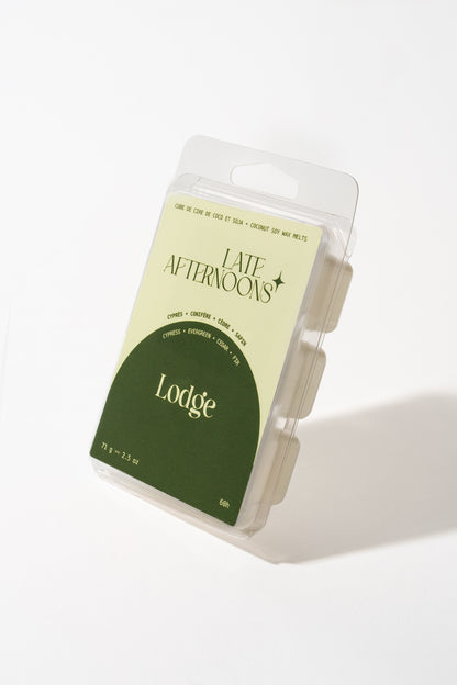 Cubes de cire Lodge | Cyprès, Cèdre, Sapin et Mousse